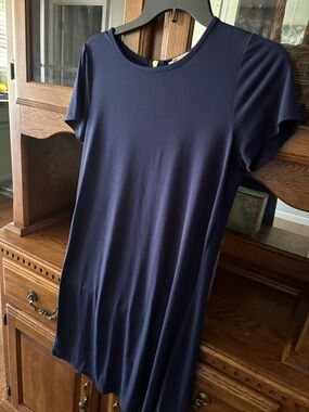 MICHAEL Michael Kors Navy Short-Sleeve Tee Dress